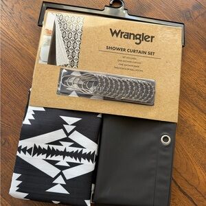 Wrangler Shower Curtain Set with Hooks